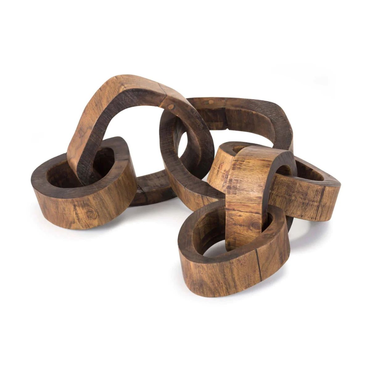 Wooden Links Centerpiece | Megan Molten
