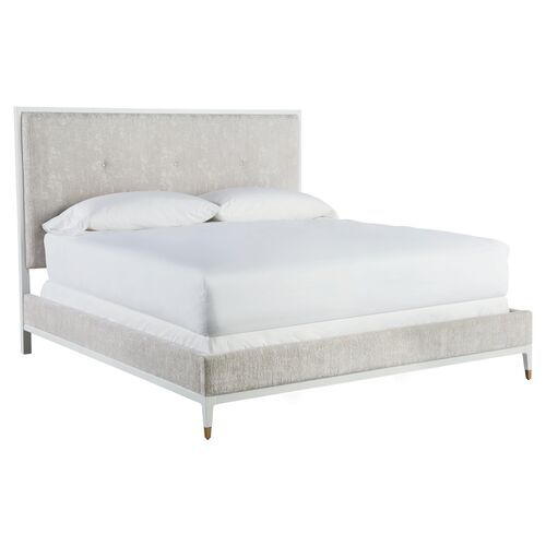 Theodora Bed, White Lacquer | One Kings Lane