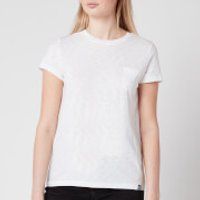 Superdry Women's Orange Label Crew Neck T-Shirt - White - UK 8 | The Hut (UK)