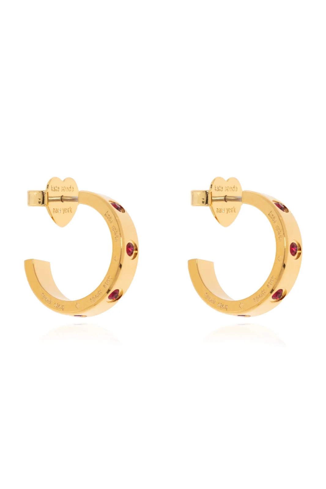 Kate Spade Set In Stone Huggies Earrings | Cettire Global