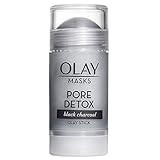 Face Mask by Olay, Clay Charcoal Facial Mask Stick, Pore Detox Black Charcoal, Spa and Beauty Gift f | Amazon (US)