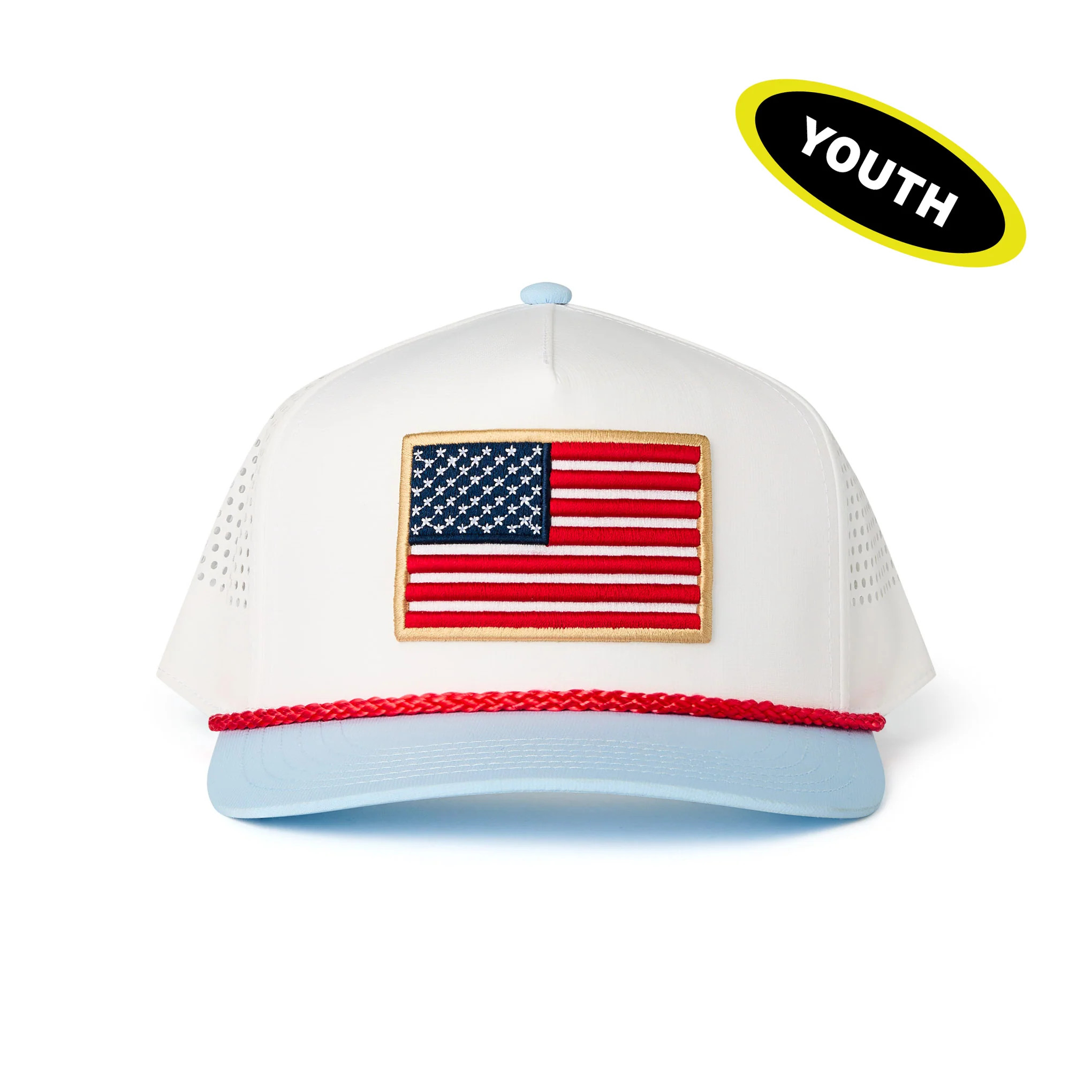 Youth Performance Cap - Old Glory | BURLEBO