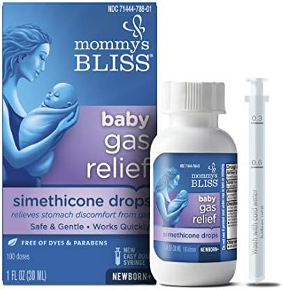 Mommy's Bliss Gas Relief Drops Bottle, Ginger extract flavor, 1 Fl Oz | Amazon (US)