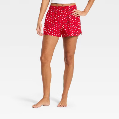Women's Boxer Pajama Shorts - Wild Fable™ | Target