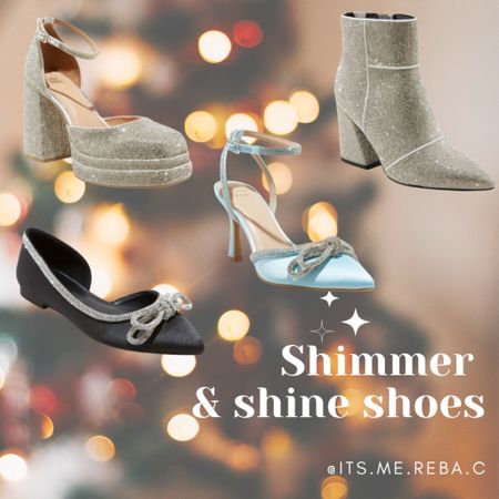 Perfect holiday outfit shoes. Holiday dress, Christmas outfit. New Year’s Eve outfit and heels! Rhinestone boots are so cute!! Target style 

#LTKsalealert #LTKshoecrush #LTKHoliday