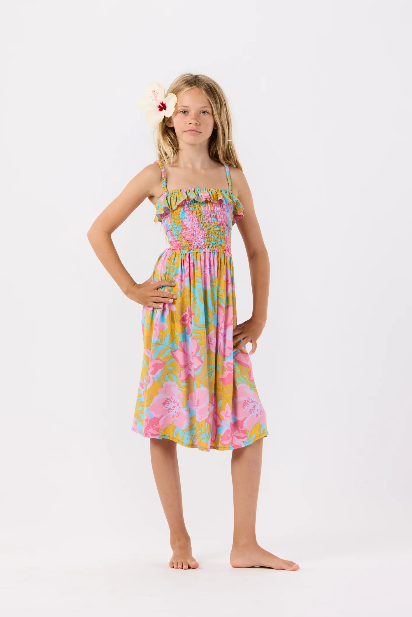 Kids Pearl Dress | Tiare Hawaii