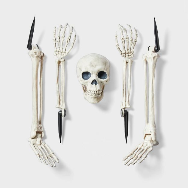 5pc Skeleton Groundbreaker Set Halloween Decorative Prop - Hyde & EEK! Boutique™ | Target