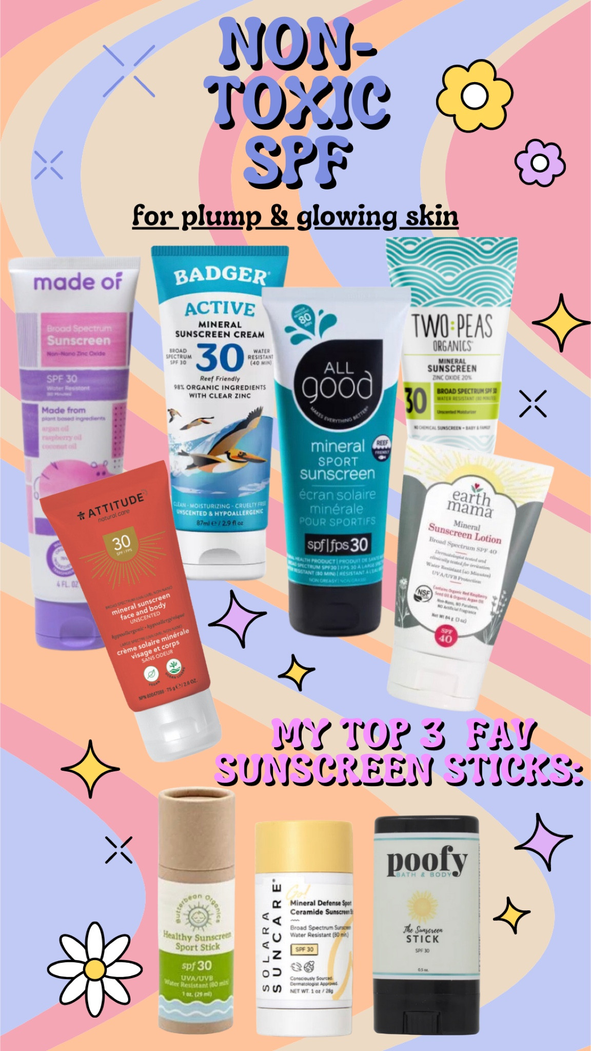 Sunscreens have been shown to contain a variety of harmful chemicals, including those linked to hormone disruption and cancer. Swap for these ocean & skin-friendly natural alternatives↪️🤍
#spf #sunscreen #naturalsunscreen #mineralsunscreen

#LTKbeauty #LTKswim #LTKfamily