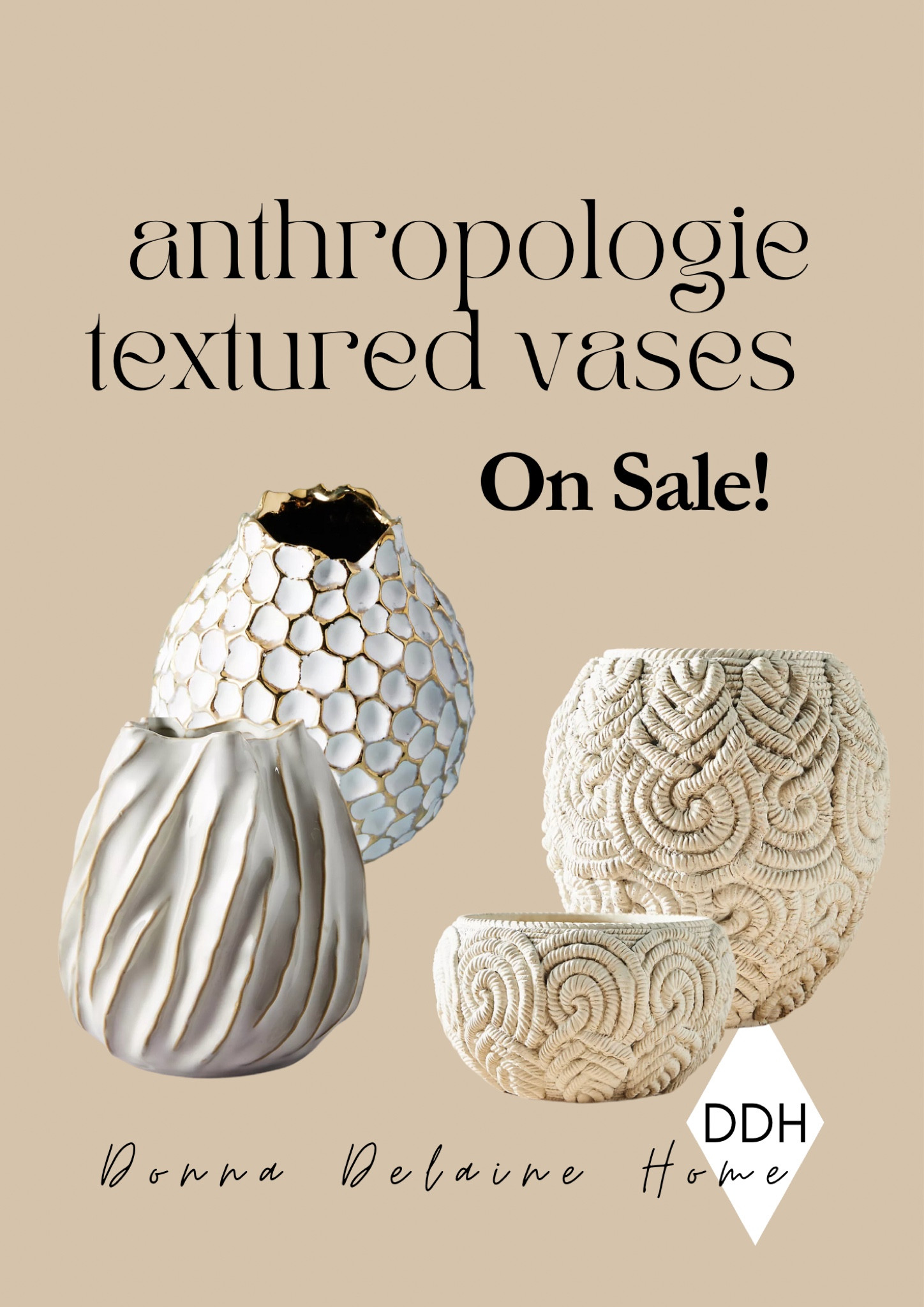 On sale at Anthropologie! I just picked up the Yoko textured vase. It’s a good one! 
Modern organic home decor 

#LTKSeasonal #LTKFind #LTKhome