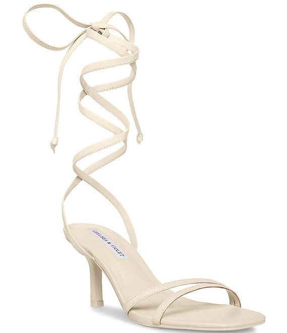 Jalissa Leather Ankle Wrap Dress Sandals | Dillards