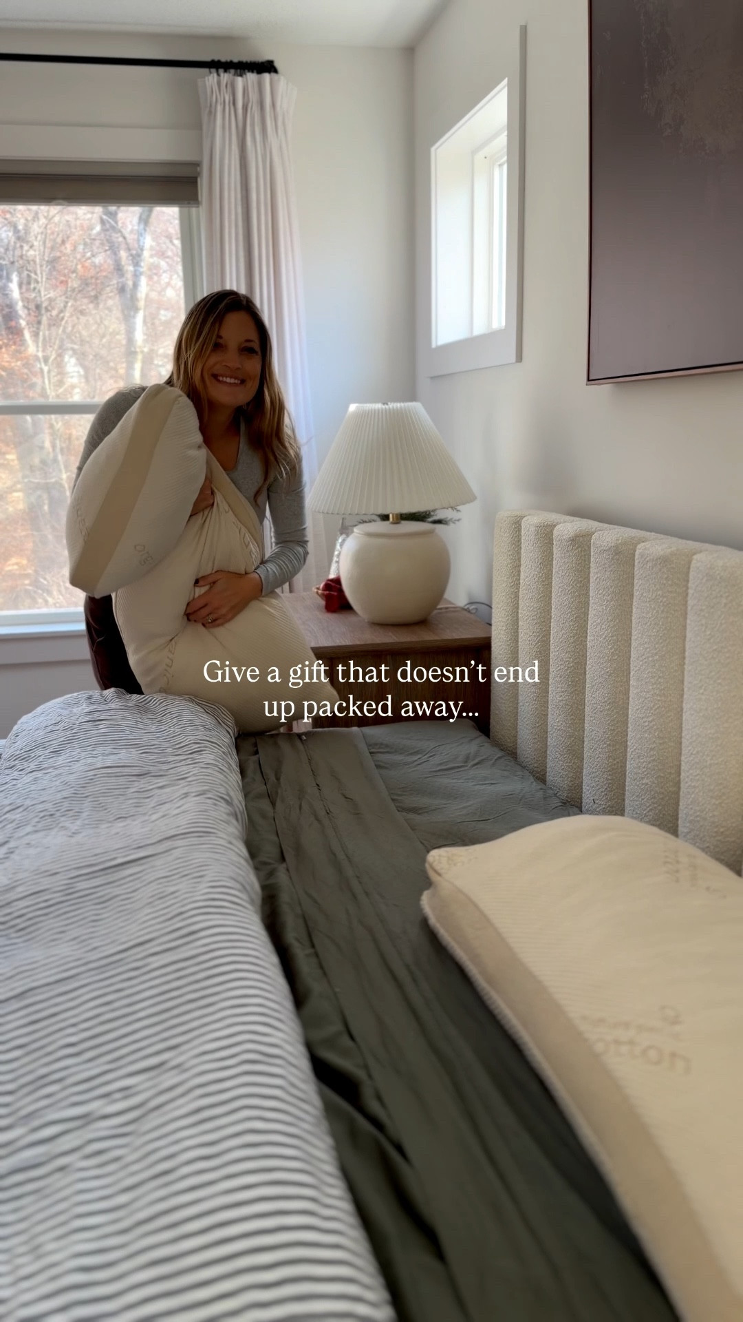 Gift giving…but make it actually useful 🤍

These @naturepedic adjustable bamboo organic pillows are the kind of gift you feel every single night — cozy, supportive, and totally customizable. The perfect ‘I want you to sleep better’ gift. ✨



#LTKselfcare #LTKGiftGuide