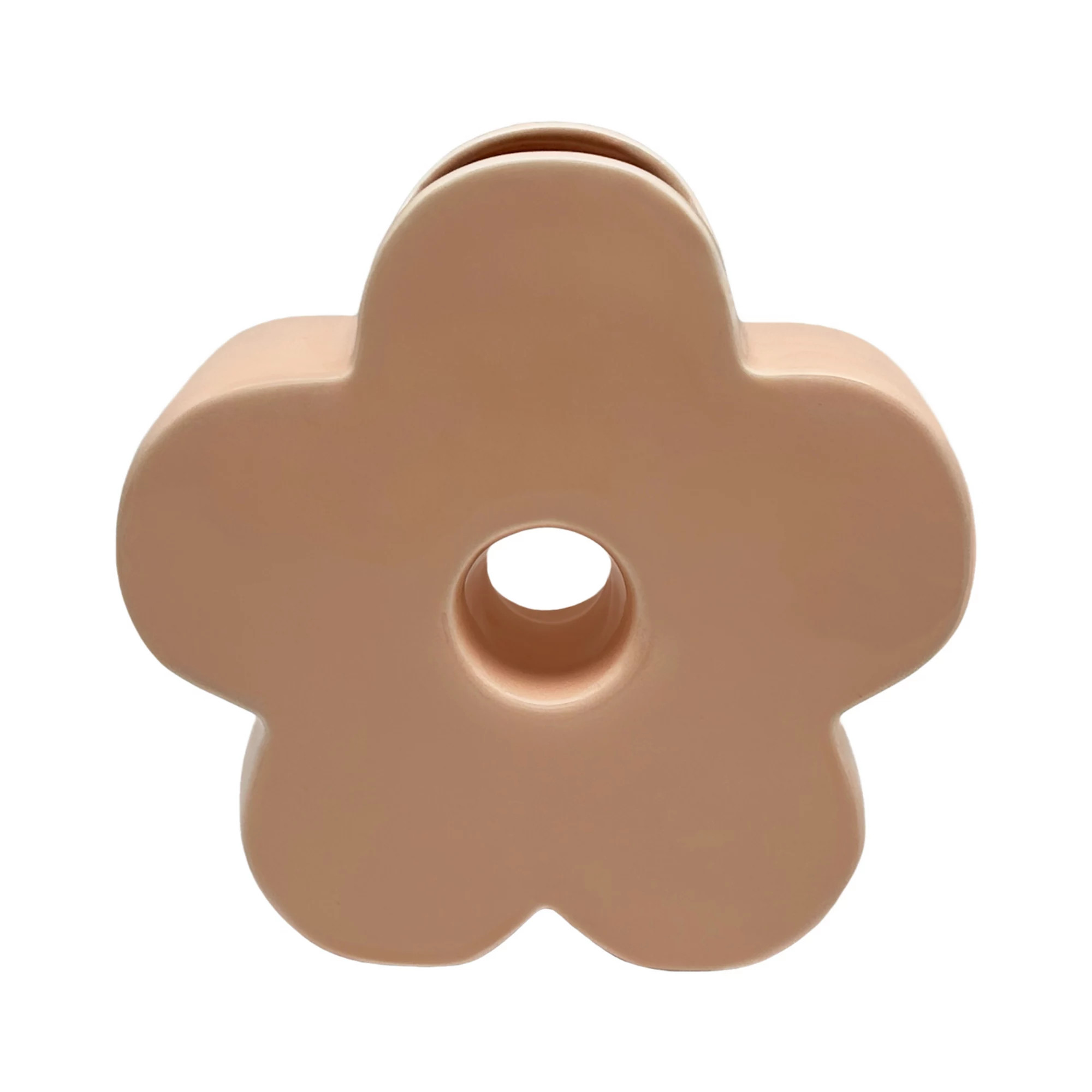 Celebrate Together™ Easter Pink Stoneware Daisy Shaped Vase Table Decor | Kohl's