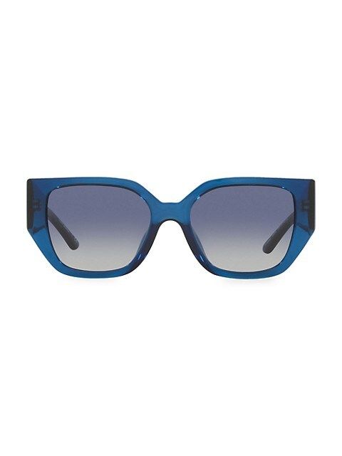 53MM Rectangle Sunglasses | Saks Fifth Avenue