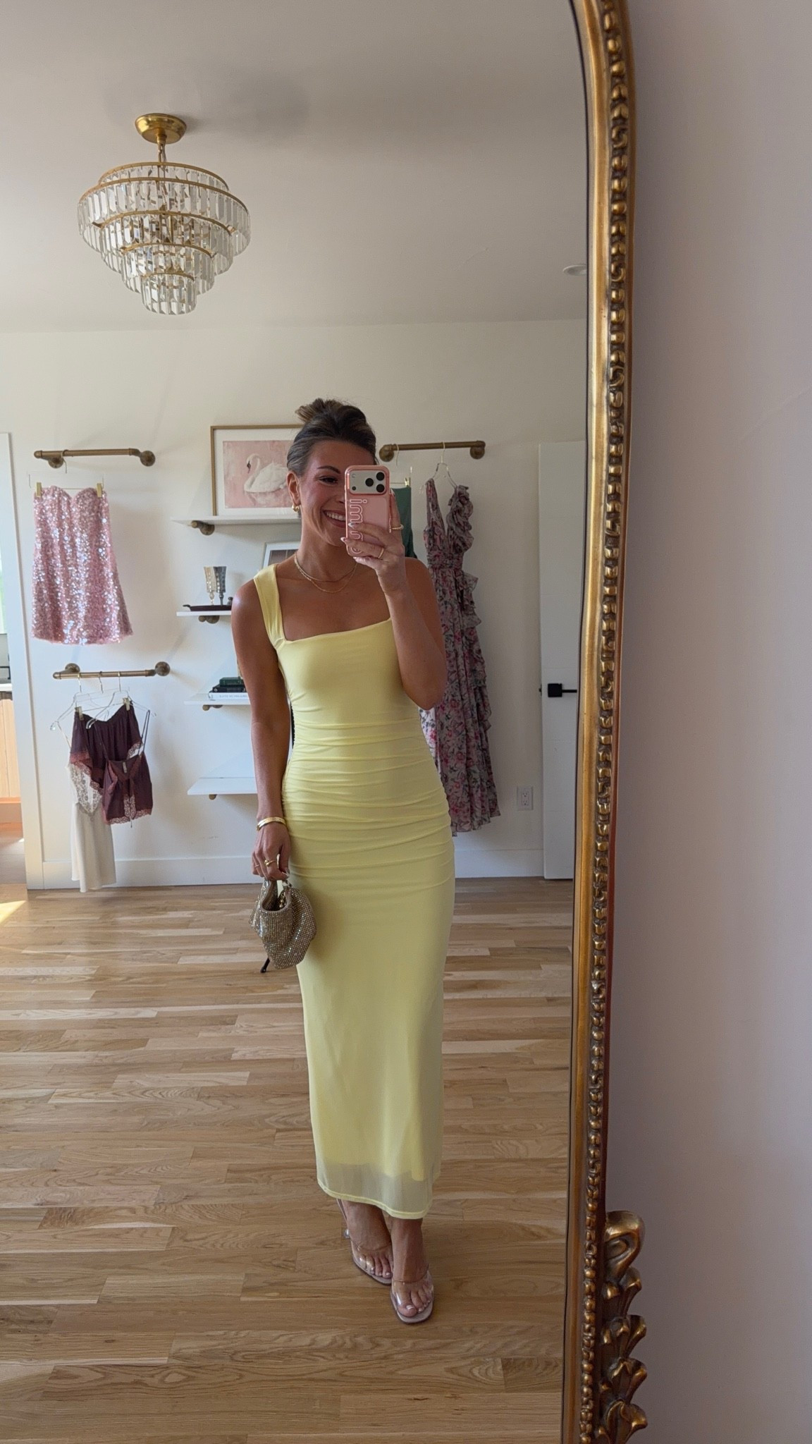 soft yellow, ruched, floor-length bodycon summer wedding cocktail dress ✨💍

Electric picks code: Emerson20

Wearing my normal size small/2 

amazon fashion, amazon dresses, amazon finds, amazon outfit ideas, amazon summer outfits, affordable fashion finds
summer wedding guest dresses, wedding guest dresses, cocktail dresses, semi-formal dresses, black tie wedding guest dresses, destination wedding guest dresses, garden party dresses, wedding guest outfit ideas

#LTKgrwm #LTKSeasonal #LTKWedding