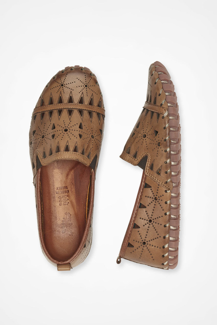 Fusaro Leather Flats by Spring Step® | Coldwater Creek