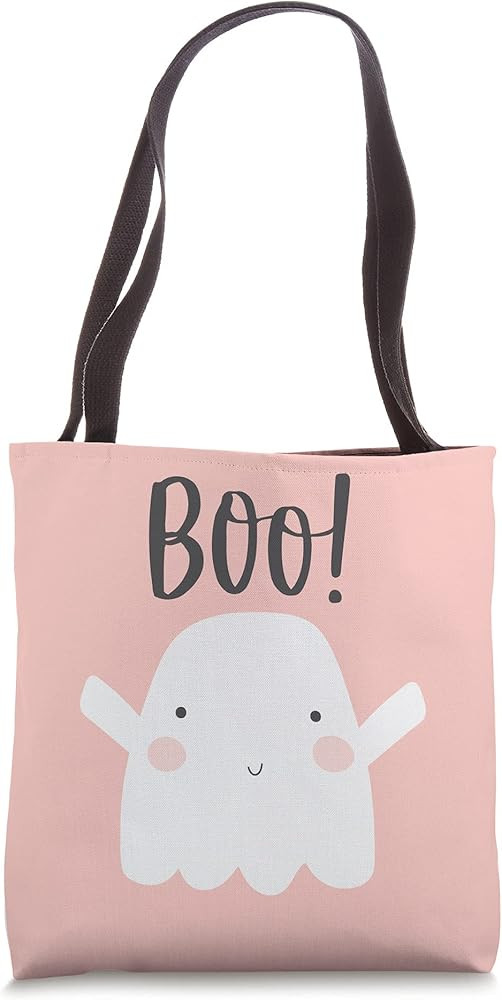 I'm Your Boo Cute Ghost Pink Halloween Trick or Treat Tote Bag | Amazon (US)