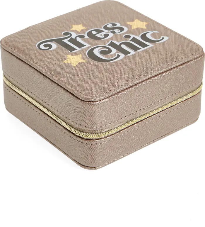 Square Zip Jewelry Box | Nordstrom