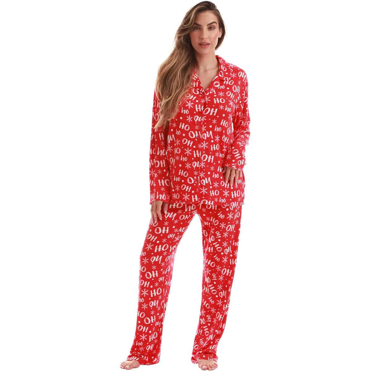 Just Love Womens Cozy Flannel Pajama Set  Warm, Long Sleeve Winter Sleepwear | Target
