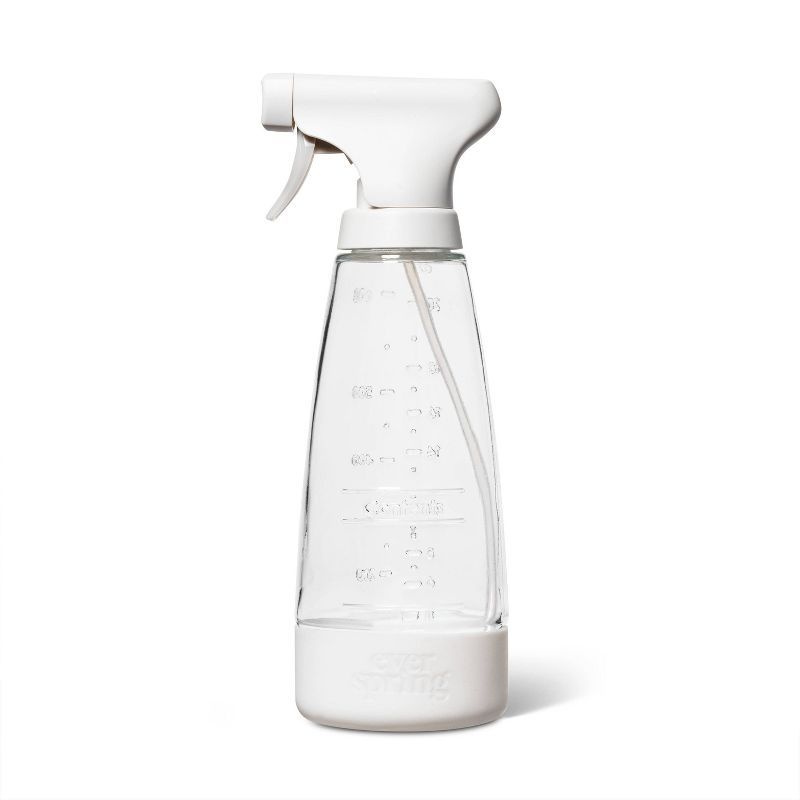 Glass Reusable Cleaning Spray Bottle - 20oz - Everspring&#8482; | Target