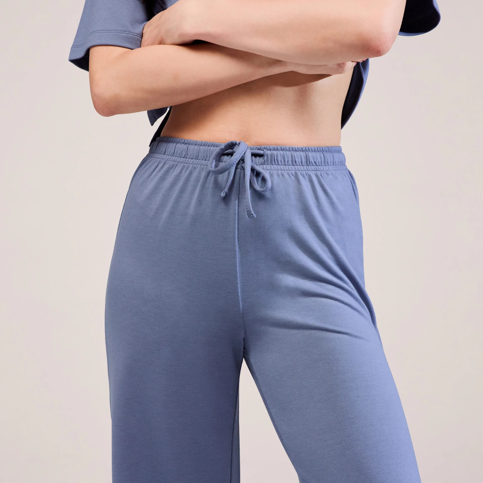 Soft Touch Wide Leg Lounge Set | LOVALL