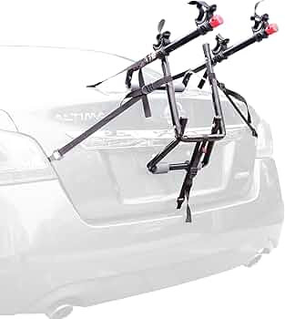 Allen Sports Deluxe 2-Bike Trunk Mount Rack, Model 102DN-R, Black | Amazon (US)