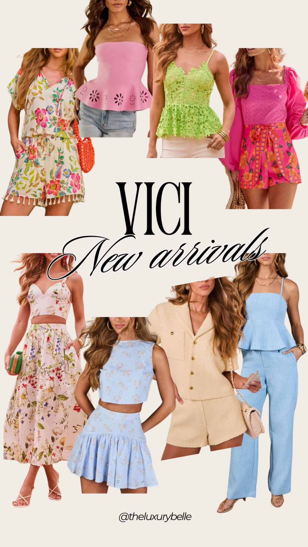 Vici new arrivals for spring! 

#LTKSeasonal #LTKootd #LTKgrwm