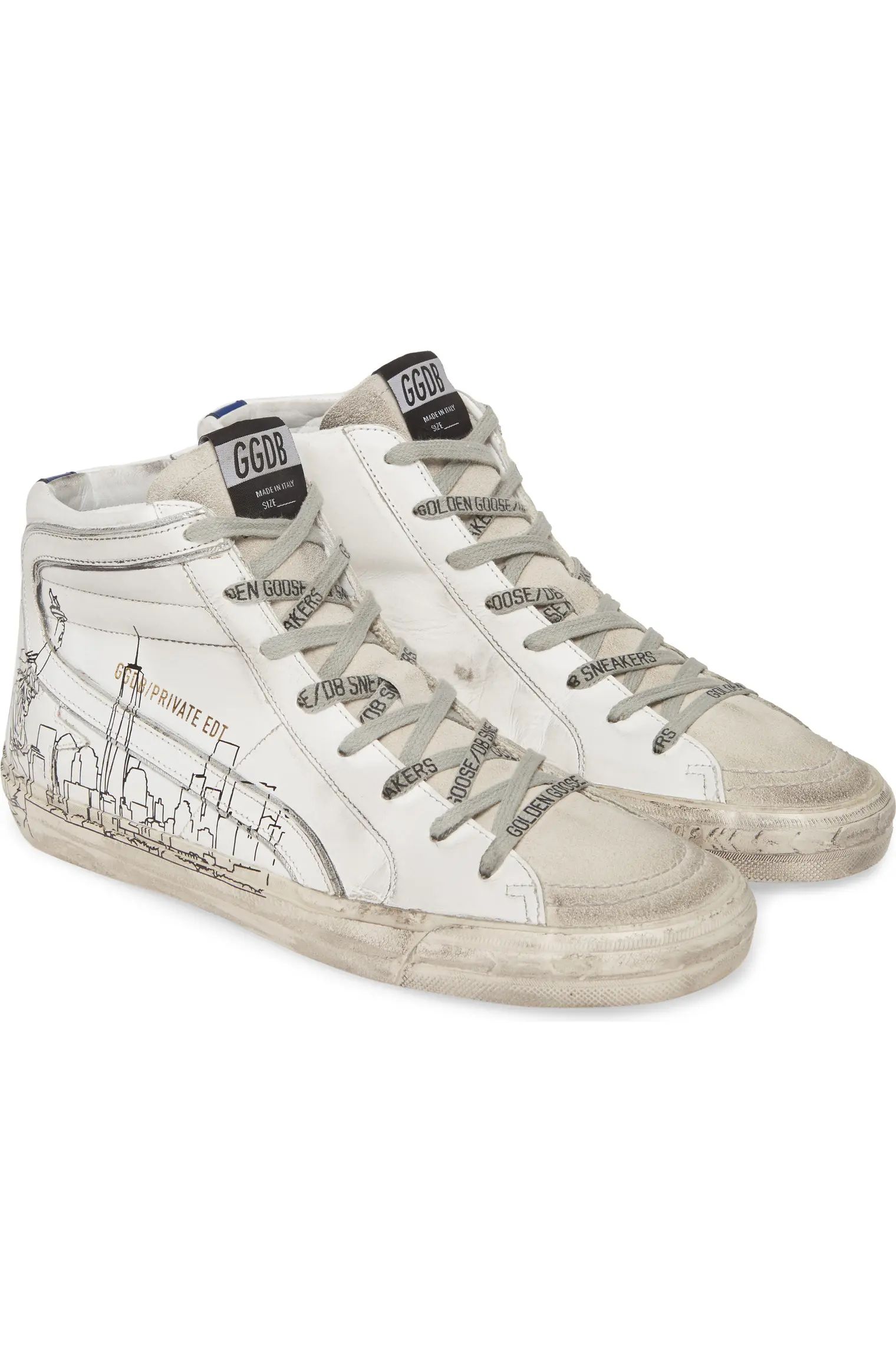 Slide NYC Graphic High Top Sneaker | Nordstrom