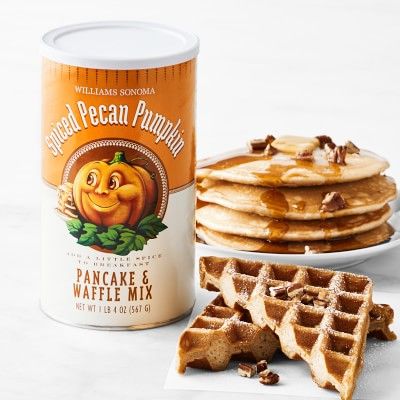 Williams Sonoma Spiced Pecan Pumpkin Pancake & Waffle Mix | Williams-Sonoma