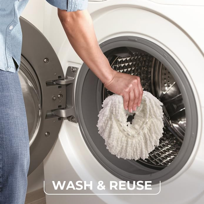 O-Cedar EasyWring Spin Mop Head Refill (Pack of 2) | Amazon (US)