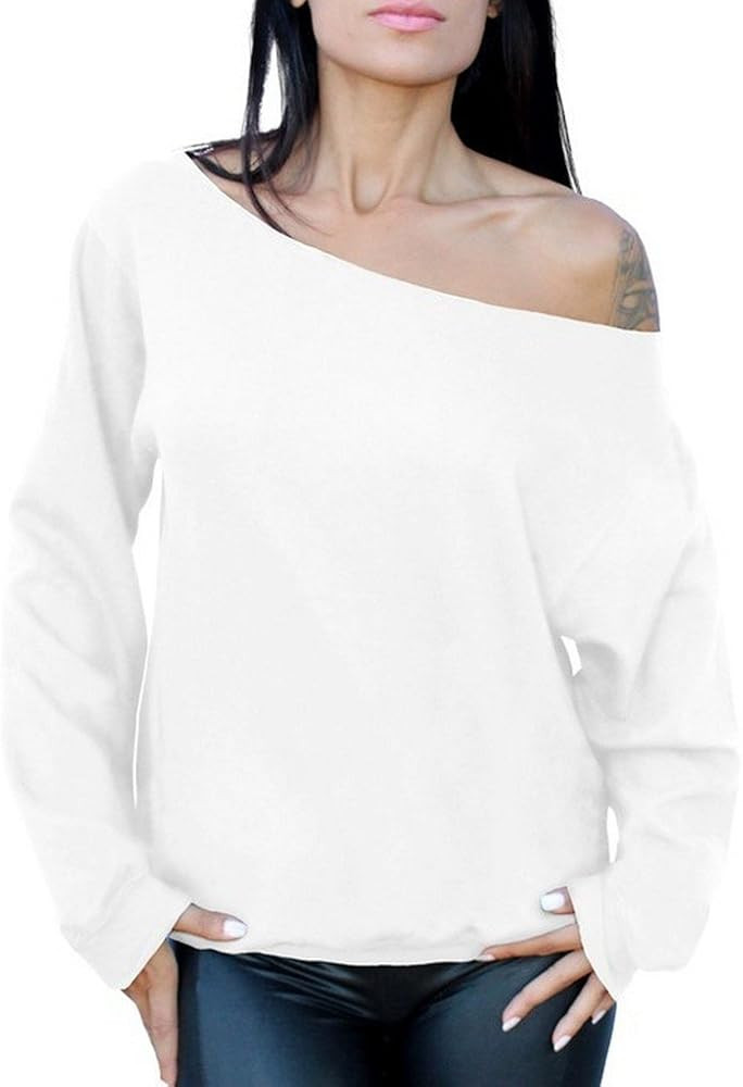 Awkward Styles Off the Shoulder Tops for Women - Sexy Slouchy Casual Oversized Sweater Sweatshirt | Amazon (CA)