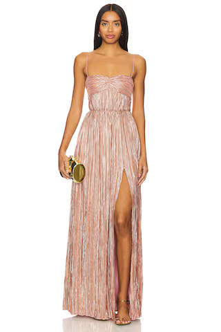 Lovers and Friends Emmy Gown in Rose Gold from Revolve.com | Revolve Clothing (Global)