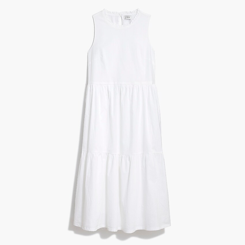 Sleeveless tiered dress | J.Crew Factory