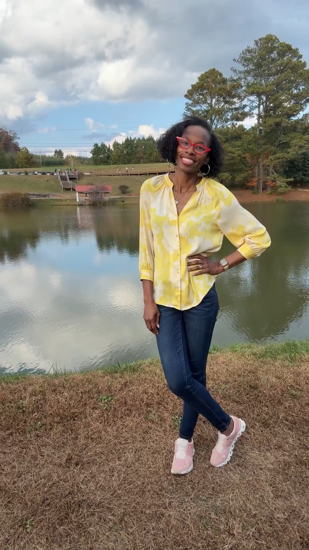 Comfortable fall women’s outfit for outdoors activities

#LTKOver40 #LTKdayinmylife #LTKActive