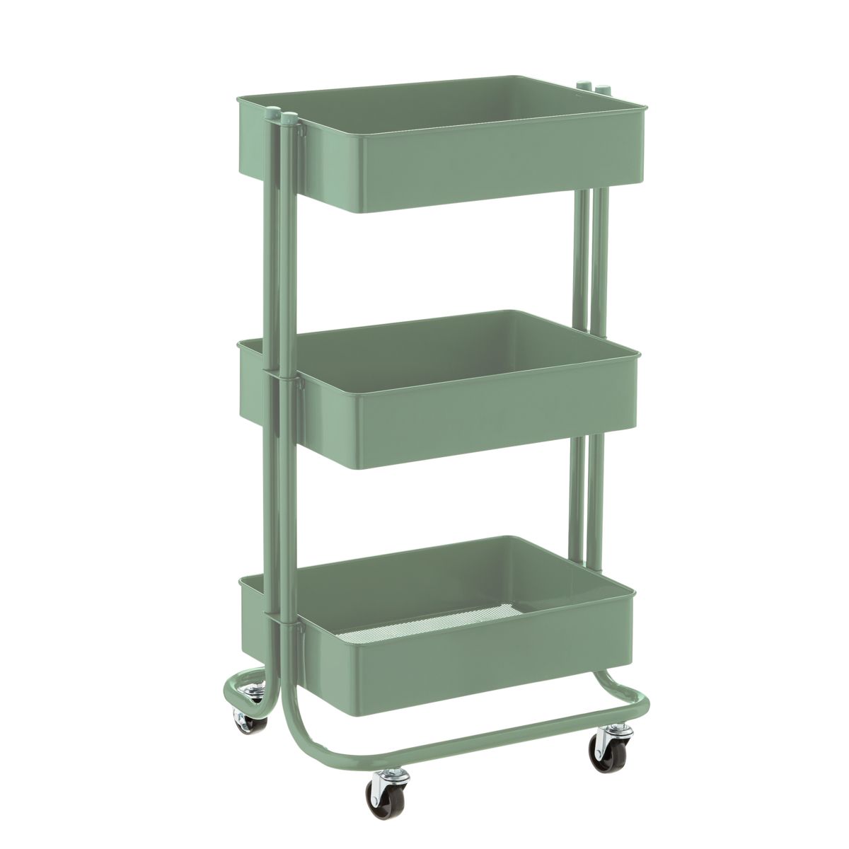 The Container Store 3-Tier Rolling Cart | The Container Store