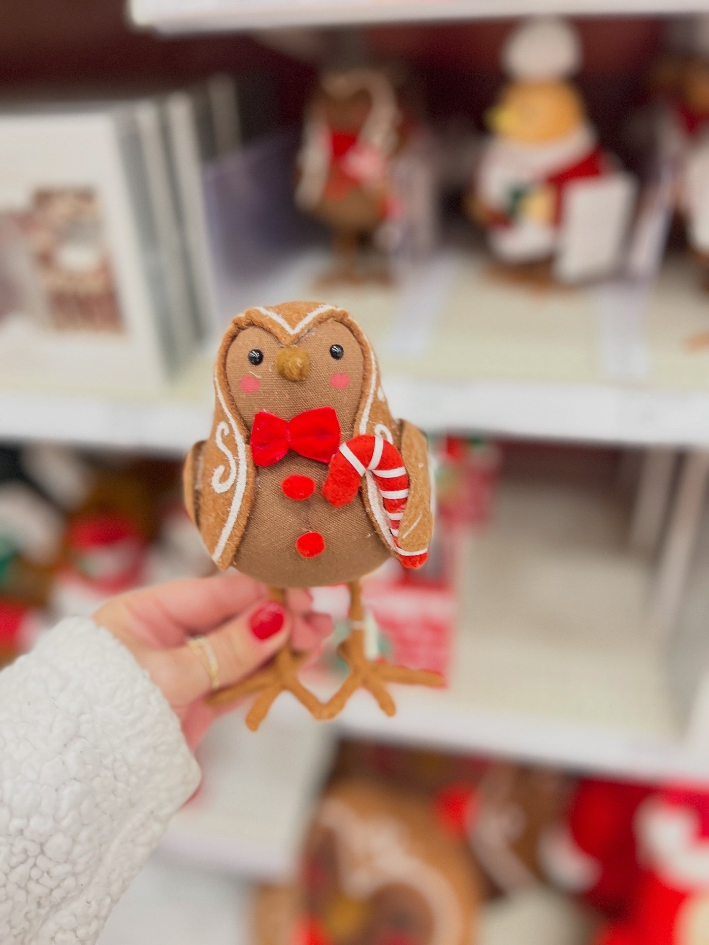 Gingerbread festive bird at Target 

#LTKSeasonal #LTKHoliday #LTKHome