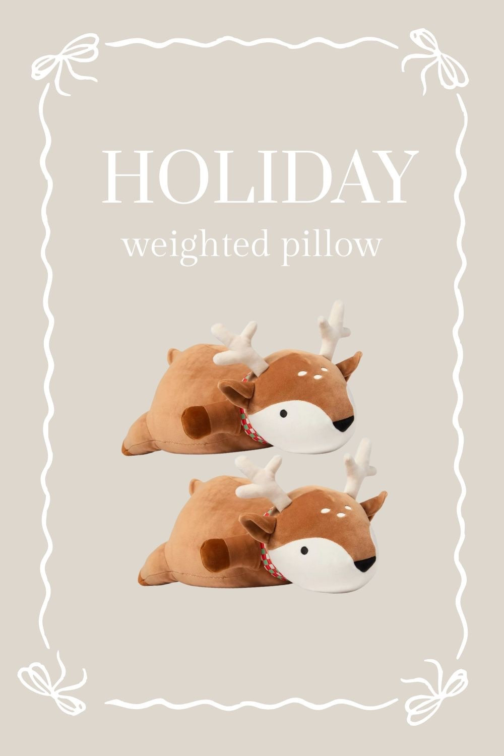 New pillowfort weighted pillow for the holidays. These are so popular right now with kids of all ages, even my teen daughter loves them. 

#LTKSeasonal #LTKHoliday #LTKHome