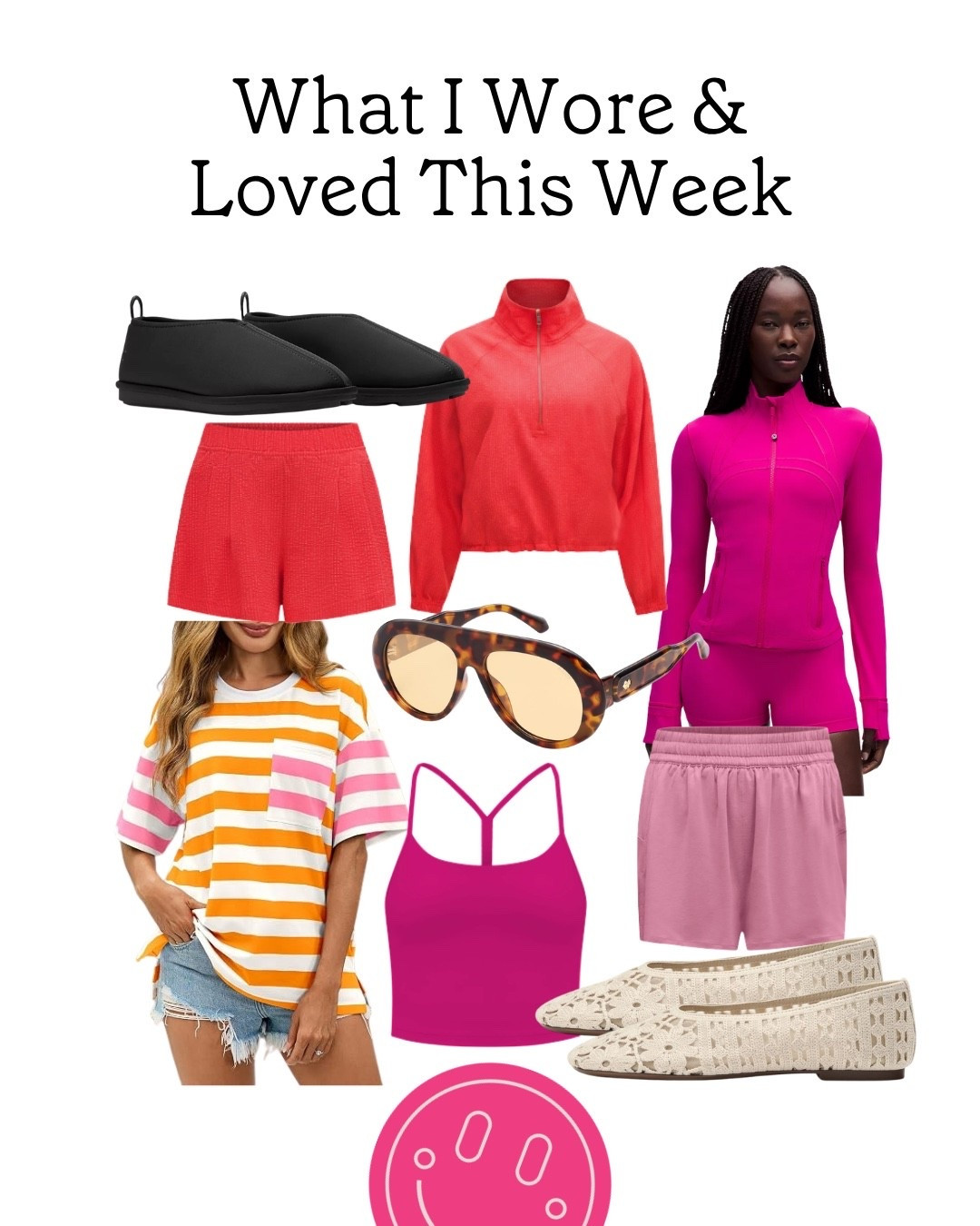 What I wore, linked and loved this week | 6/18-6/25

#LTKootd #LTKSeasonal #LTKfitnessgoals