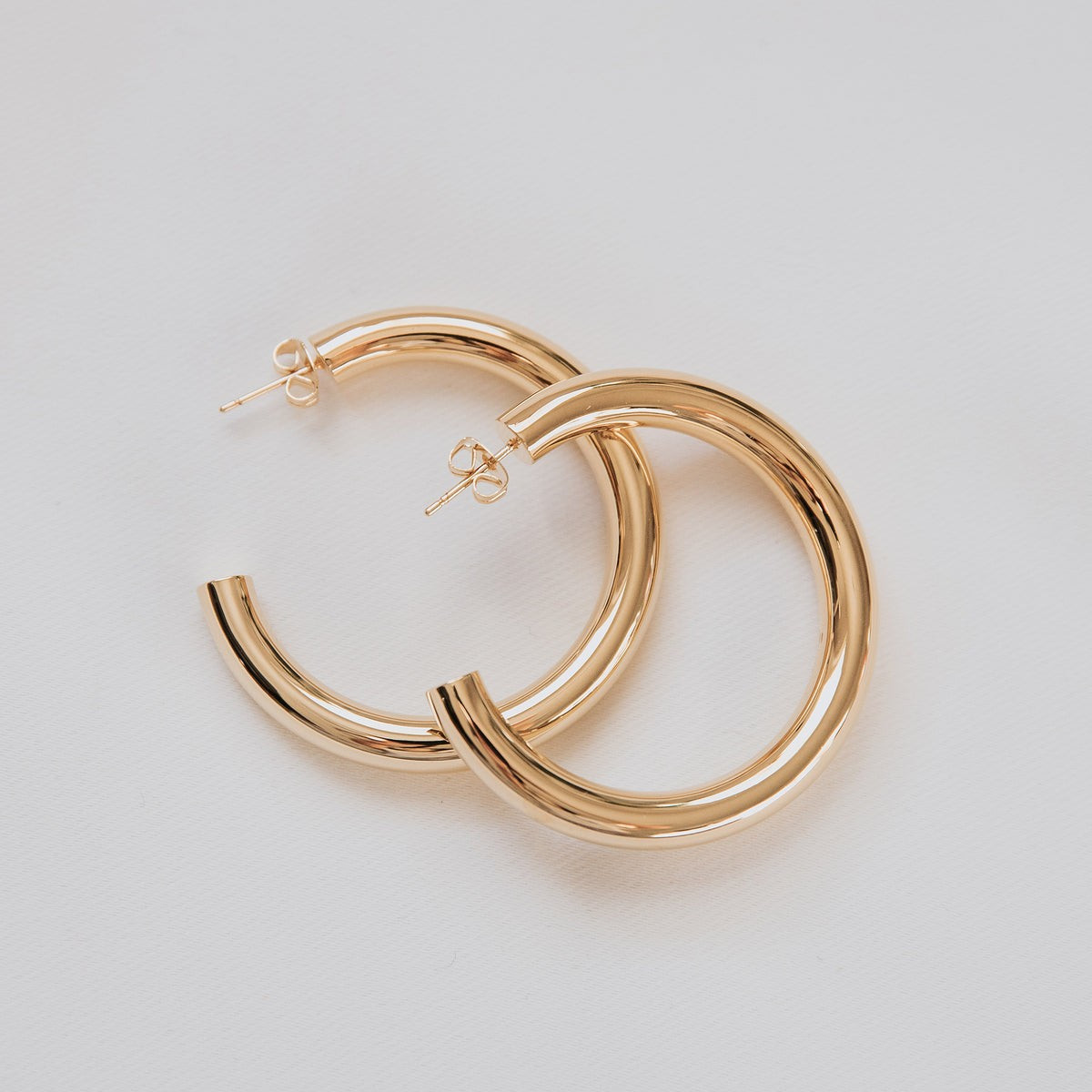 Extra Golden Hoops | Erin Fader Jewelry Design
