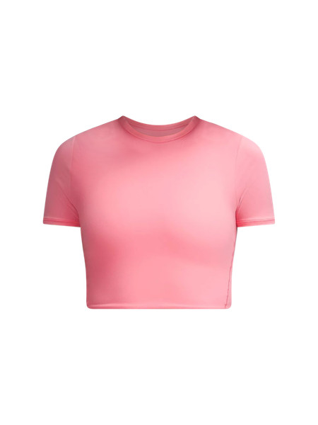 Wundermost Ultra-Soft Nulu Crewneck Cropped T-Shirt | Lululemon (US)