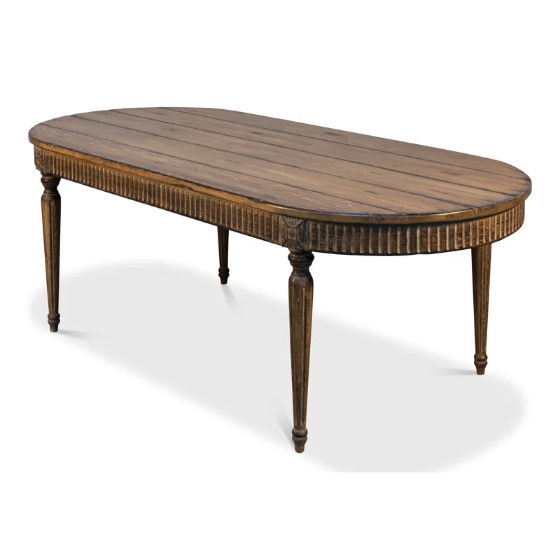 Olguin 89'' Solid Wood Dining Table | Wayfair North America