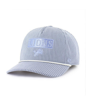 '47 Brand Women's Light Blue Detroit Lions Mellow Corduroy Hitch Adjustable Hat - Macy's | Macy's