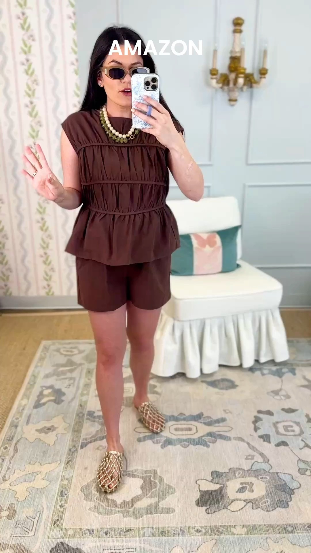 This Amazon set has been my go-to for summer and now in this brown it will be my go-to for fall transition! Adding these colorful solid color necklaces will be the ultimate hack for fall!

#LTKmomlife #LTKootd #LTKSeasonal