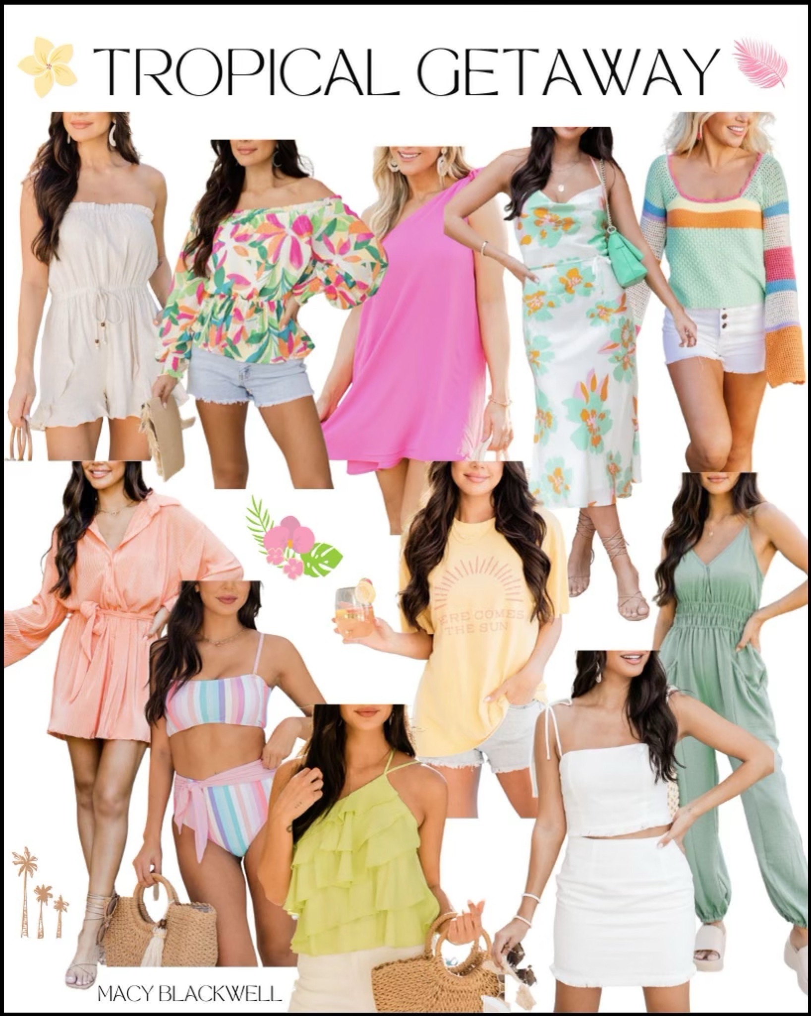 “Macy20” for 20% off! Spring style. Spring break. Beach vacation. Vacation outfits  

#LTKSale #LTKSeasonal #LTKstyletip