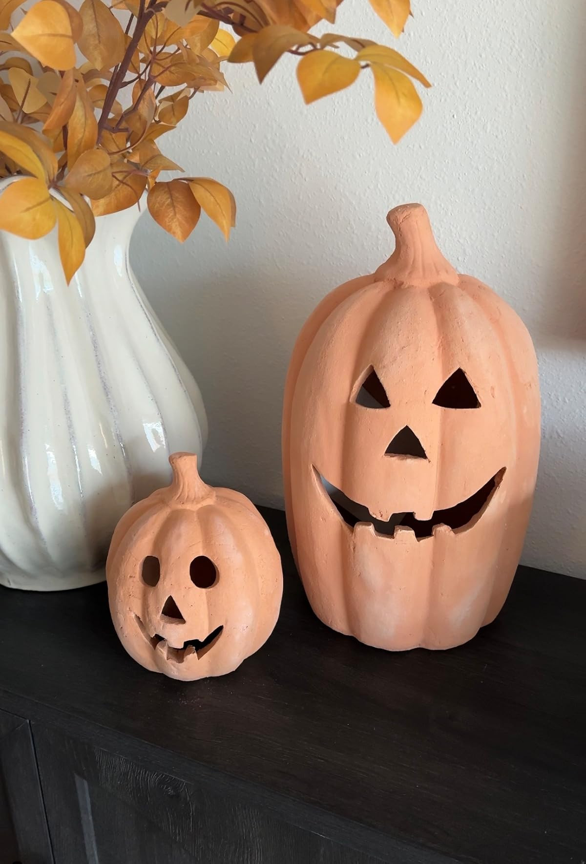 Perfect fall decor! These handmade pumpkins add a rustic charm to any space. Great for your porch... | Amazon (US)