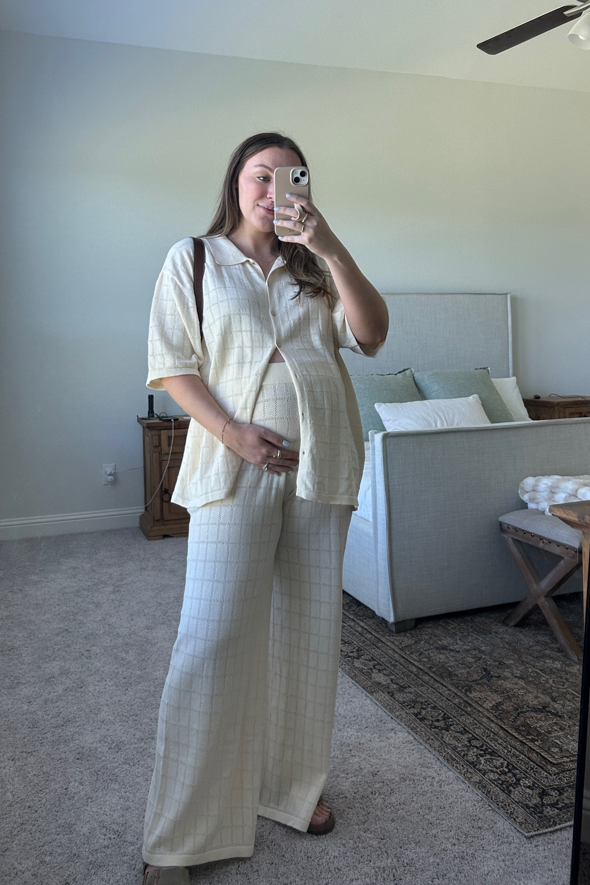 Casual spring bump friendly ootd 🤍 


Set US 12 for the bump 
.
.
.
Bump friendly, non maternity, spring style, spring fashion, pregnancy style. 


#LTKstyletip #LTKfindsunder100 #LTKbump