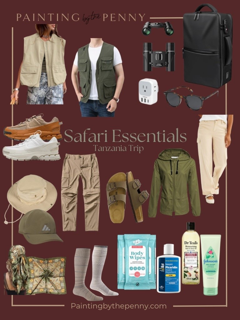 Safari Essentials. Things we used during our safari trip in Tanzania, Africa. #travel #tripessential #safaritrip 

#LTKTravel #LTKFamily
