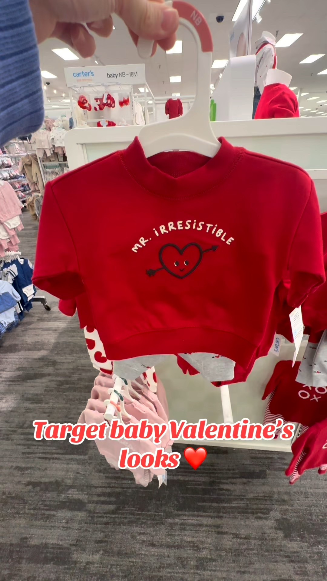 Target seriously has the cutest Valentine’s outfits right now for your little ones!!😍❤️ #targetbaby #targetfinds #valentineslook #momtok #babyfashion 

#LTKBaby #LTKmomlife #LTKKids