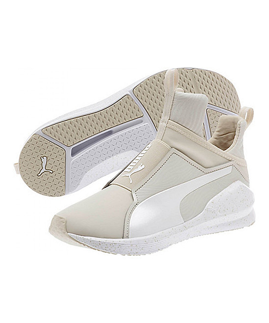 PUMA Women's Sneakers Oatmeal-Whisper - Oatmeal & Whisper White Fierce Bleached Training Shoe - Wome | Zulily
