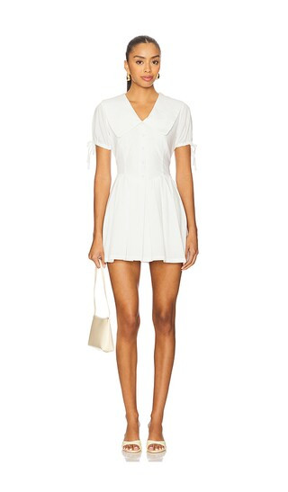 x REVOLVE Belmont Mini Dress in White | Revolve Clothing (Global)