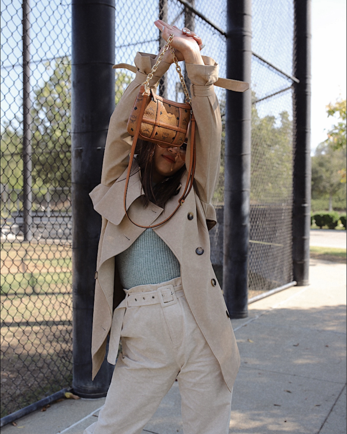 As the weather is getting cooler, I am channeling my inner trench coat obsession 🤍 wearing this beautiful trench coat with buckles from SHEIN in size small 

#LTKHoliday #LTKSeasonal #LTKworkwear